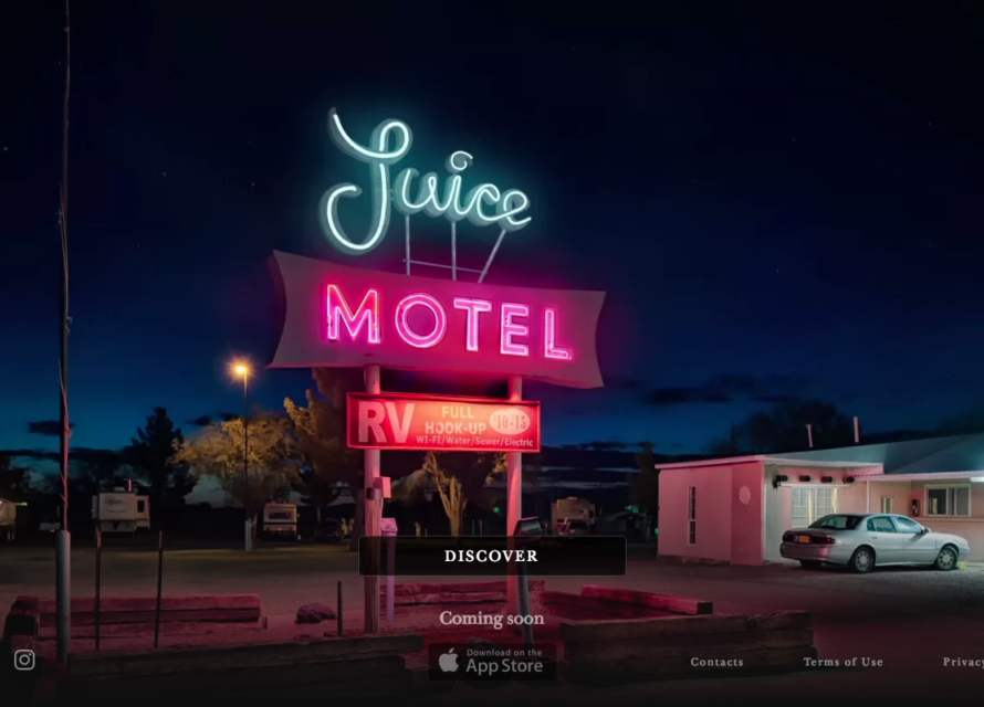 juice motel exclusive concept by snob technologies